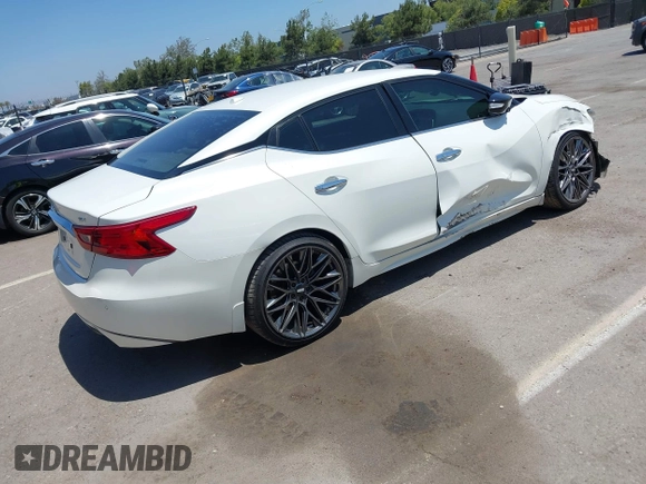 ✅ 2016 Nissan Maxima SV • VIN: 1N4AA6AP6GC903638 • Лот: 42180421. Опубликован ранее на IAAI с пробегом 124 586 миль. Бесплатный доступ к архиву аукционных продаж из США и подробный отчёт об истории автомобиля на DreamBid. Изображение 4.
