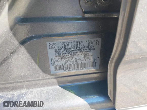 ✅ 2022 Nissan Sentra SR • VIN: 3N1AB8DV8NY206542 • Lot: 44184824. Wystawiony na IAAI z przebiegiem 52 012 mil. Bezpłatny archiwum sprzedaży aukcyjnych z USA i szczegółowy raport historii pojazdu na DreamBid. Zdjęcie 9.