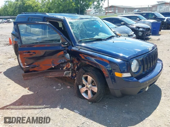 ✅ 2016 Jeep Patriot High Altitude • VIN: 1C4NJRFB3GD671455 • Лот: 45382050. Опубликован ранее на IAAI с пробегом 34 975 миль. Бесплатный доступ к архиву аукционных продаж из США и подробный отчёт об истории автомобиля на DreamBid. Изображение 1.