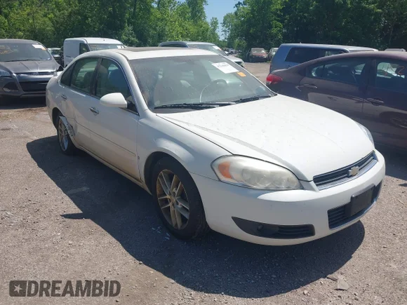 ✅ 2008 Chevrolet Impala LTZ • VIN: 2G1WU583189203967 • Lot: 45246034. Wystawiony na IAAI z przebiegiem 137 975 mil. Bezpłatny archiwum sprzedaży aukcyjnych z USA i szczegółowy raport historii pojazdu na DreamBid. Zdjęcie 1.