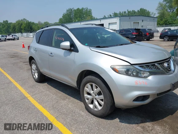 ✅ 2013 Nissan Murano S • VIN: JN8AZ1MW9DW318446 • Lot: 42448596. Wystawiony na IAAI z przebiegiem 183 499 mil. Bezpłatny archiwum sprzedaży aukcyjnych z USA i szczegółowy raport historii pojazdu na DreamBid. Zdjęcie 1.
