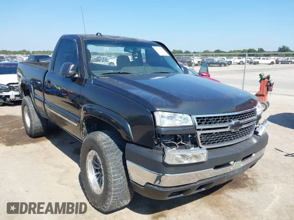 ✅ 2005 Chevrolet Silverado 1500 Work Truck • VIN: 1GCEK14Z35Z293863 • Lot: 43396232. Wystawiony na IAAI z przebiegiem 200 754 mil. Bezpłatny archiwum sprzedaży aukcyjnych z USA i szczegółowy raport historii pojazdu na DreamBid. Zdjęcie 1.