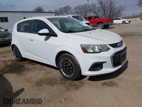✅ 2017 Chevrolet Sonic LT • VIN: 1G1JG6SH2H4174509 • Lot: 44559925. Listed on IAAI with 170,071 mi. Free auction sales archive from the USA and detailed vehicle history report at DreamBid. Image 1.
