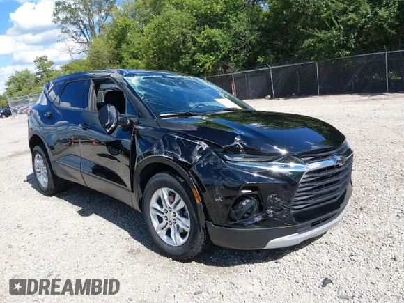 ✅ 2022 Chevrolet Blazer LT • VIN: 3GNKBCR4XNS231151 • Lot: 45440651. Listed on IAAI with 32,515 mi. Free auction sales archive from the USA and detailed vehicle history report at DreamBid. Image 1.
