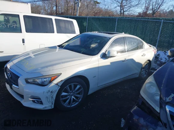 ✅ 2016 Infiniti Q50 Premium • VIN: JN1CV7AR3GM252125 • Лот: 43945058. Опубліковано раніше на IAAI з пробігом Не вказано. Безкоштовний доступ до архіву аукціонних продажів зі США та докладний звіт про історію автомобіля на DreamBid. Зображення 2.