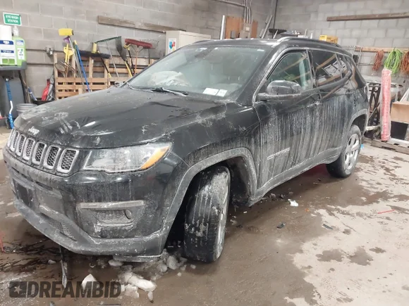✅ 2020 Jeep Compass Latitude • VIN: 3C4NJDBB2LT100522 • Лот: 44321215. Опубликован ранее на IAAI с пробегом 89 929 миль. Бесплатный доступ к архиву аукционных продаж из США и подробный отчёт об истории автомобиля на DreamBid. Изображение 2.