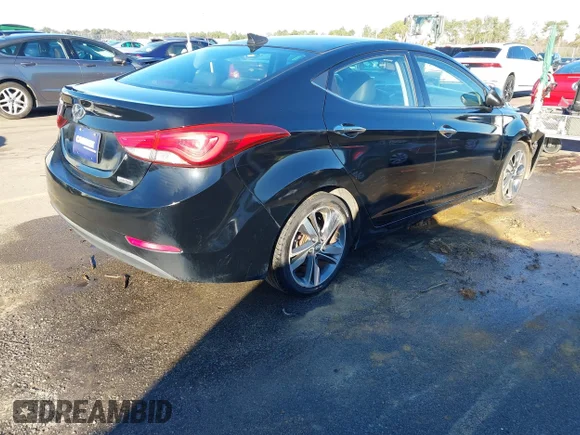 ✅ 2014 Hyundai Elantra SE • VIN: KMHDH4AE3EU100469 • Lot: 44104464. Wystawiony na IAAI z przebiegiem 142 297 mil. Bezpłatny archiwum sprzedaży aukcyjnych z USA i szczegółowy raport historii pojazdu na DreamBid. Zdjęcie 4.