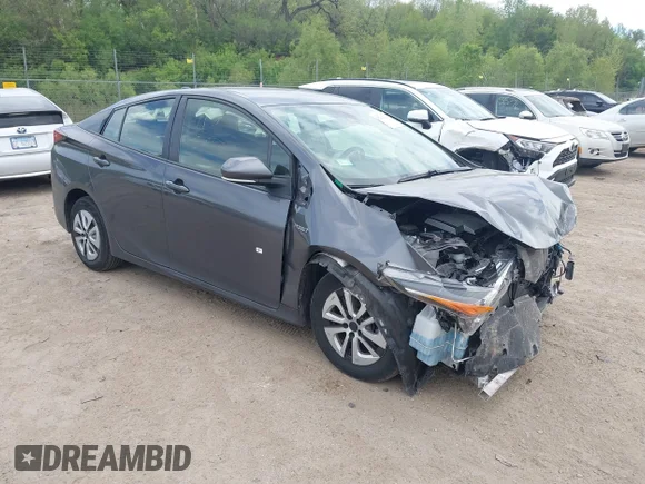 ✅ 2022 Toyota Prius L Eco • VIN: JTDKAMFU4N3175476 • Lot: 42241211. Listed on IAAI with 79,923 mi. Free auction sales archive from the USA and detailed vehicle history report at DreamBid. Image 1.