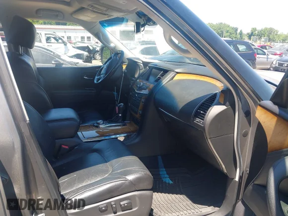 ✅ 2012 Infiniti QX56 8-passenger • VIN: JN8AZ2NC3C9315131 • Лот: 45143043. Опубліковано раніше на IAAI з пробігом 173 217 миль. Безкоштовний доступ до архіву аукціонних продажів зі США та докладний звіт про історію автомобіля на DreamBid. Зображення 5.