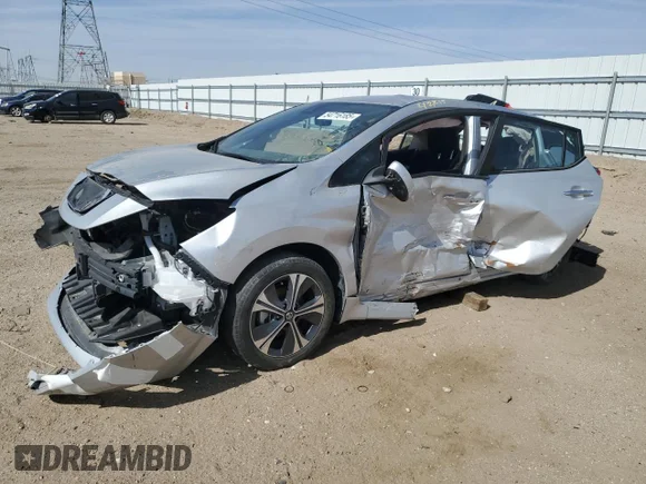 ✅ 2022 Nissan LEAF SV Plus • VIN: 1N4BZ1CV3NC561350 • Лот: 54716185. Опубліковано раніше на Copart з пробігом 42 215 миль. Безкоштовний доступ до архіву аукціонних продажів зі США та докладний звіт про історію автомобіля на DreamBid. Зображення 1.