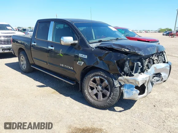 ✅ 2012 Nissan Titan SV • VIN: 1N6BA0ED0CN323499 • Lot: 45081854. Listed on IAAI with 311,673 mi. Free auction sales archive from the USA and detailed vehicle history report at DreamBid. Image 1.
