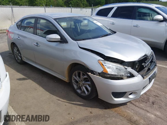✅ 2014 Nissan Sentra SV • VIN: 3N1AB7AP4EL640342 • Lot: 44883828. Listed on IAAI with 197,527 mi. Free auction sales archive from the USA and detailed vehicle history report at DreamBid. Image 1.