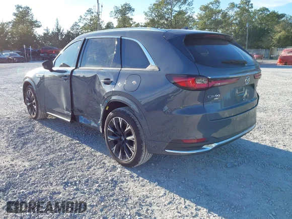 ✅ 2026 Mazda CX-90 S Premium Plus • VIN: JM3KKEHC9T1350201 • Lot: 44131924. Wystawiony na IAAI z przebiegiem 4 193 mil. Bezpłatny archiwum sprzedaży aukcyjnych z USA i szczegółowy raport historii pojazdu na DreamBid. Zdjęcie 3.