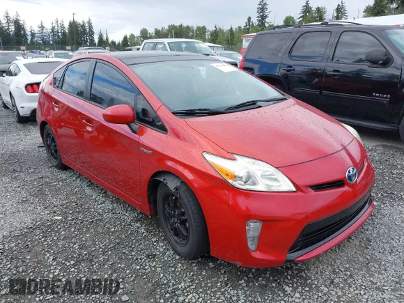 ✅ 2014 Toyota Prius Three • VIN: JTDKN3DU6E1816866 • Lot: 45316038. Listed on IAAI with 172,267 mi. Free auction sales archive from the USA and detailed vehicle history report at DreamBid. Image 1.