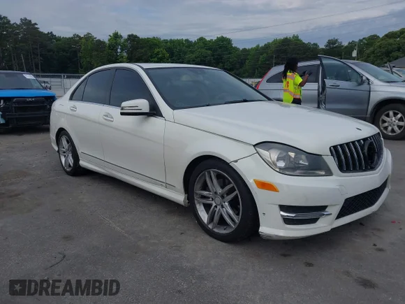 ✅ 2012 Mercedes-Benz C 300 Sport • VIN: WDDGF8BB3CA727227 • Lot: 45181563. Listed on IAAI with 186,490 mi. Free auction sales archive from the USA and detailed vehicle history report at DreamBid. Image 1.