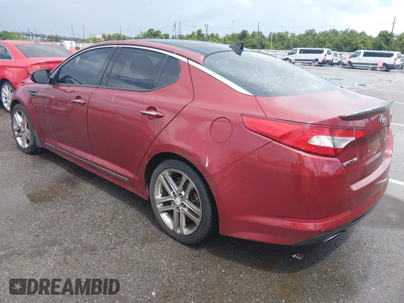 ✅ 2013 Kia Optima SX • VIN: 5XXGR4A61DG123471 • Лот: 45550285. Опубліковано раніше на IAAI з пробігом 200 155 миль. Безкоштовний доступ до архіву аукціонних продажів зі США та докладний звіт про історію автомобіля на DreamBid. Зображення 3.