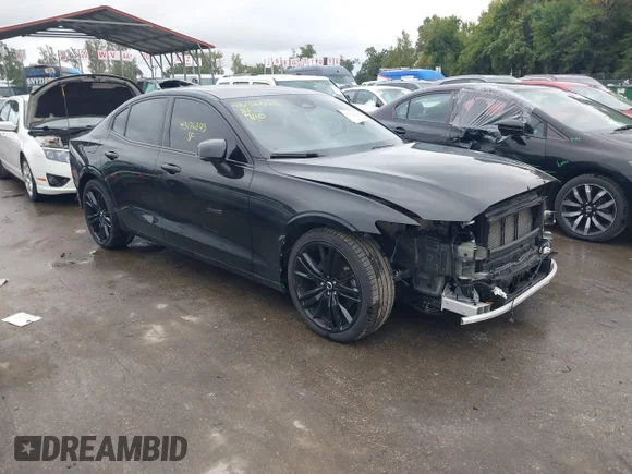 ✅ 2023 Volvo S60 Plus Black Edition • VIN: 7JRL12TT1PG229754 • Lot: 43176343. Listed on IAAI with Not provided. Free auction sales archive from the USA and detailed vehicle history report at DreamBid. Image 1.