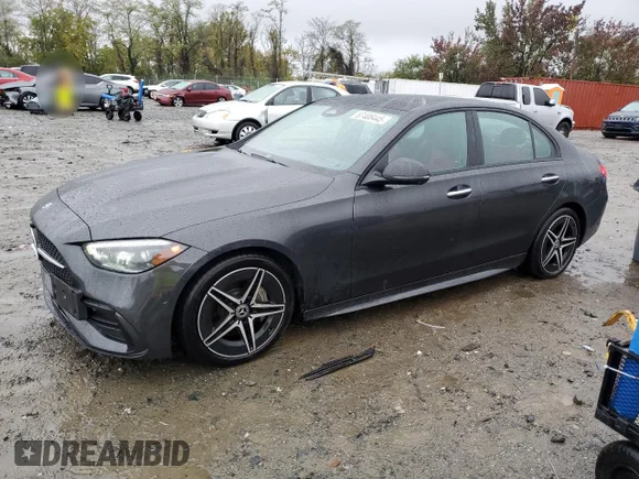 ✅ 2023 Mercedes-Benz C 300 • VIN: W1KAF4HB3PR122878 • Lot: 87408445. Wystawiony na Copart z przebiegiem 45 123 mil. Bezpłatny archiwum sprzedaży aukcyjnych z USA i szczegółowy raport historii pojazdu na DreamBid. Zdjęcie 1.