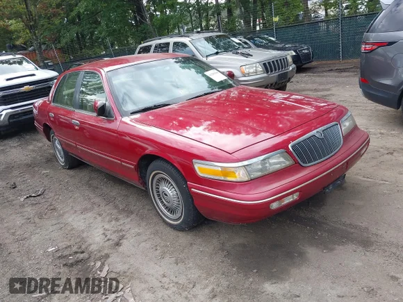 ✅ 1995 Mercury Grand Marquis GS • VIN: 2MELM74W0SX687976 • Lot: 43201560. Wystawiony na IAAI z przebiegiem 127 847 mil. Bezpłatny archiwum sprzedaży aukcyjnych z USA i szczegółowy raport historii pojazdu na DreamBid. Zdjęcie 1.