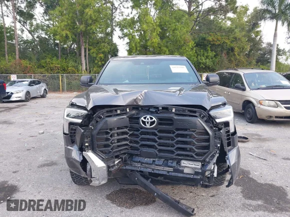 ✅ 2025 Toyota Tundra SR5 • VIN: 5TFLA5DB8SX244735 • Lot: 44123205. Wystawiony na IAAI z przebiegiem 17 738 mil. Bezpłatny archiwum sprzedaży aukcyjnych z USA i szczegółowy raport historii pojazdu na DreamBid. Zdjęcie 6.
