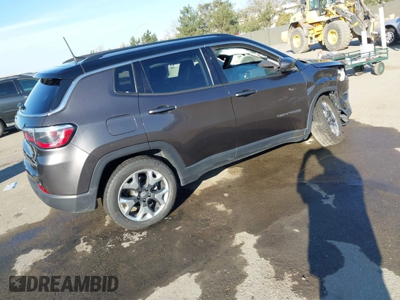 ✅ 2019 Jeep Compass Limited • VIN: 3C4NJDCB7KT766952 • Lot: 44193104. Wystawiony na IAAI z przebiegiem 36 905 mil. Bezpłatny archiwum sprzedaży aukcyjnych z USA i szczegółowy raport historii pojazdu na DreamBid. Zdjęcie 4.