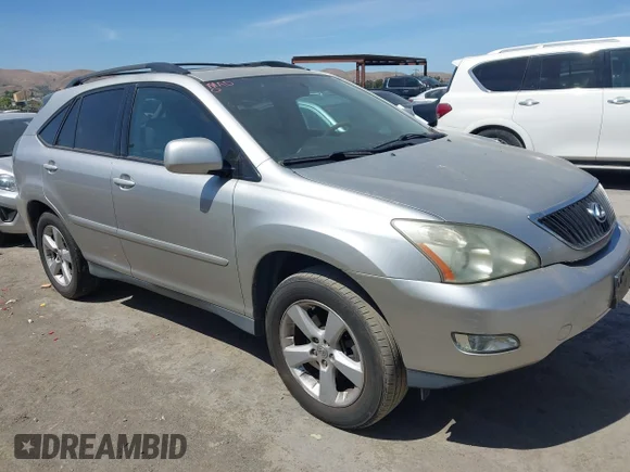 ✅ 2005 Lexus RX 330 • VIN: 2T2GA31U55C039240 • Lot: 45267709. Wystawiony na IAAI z przebiegiem 240 880 mil. Bezpłatny archiwum sprzedaży aukcyjnych z USA i szczegółowy raport historii pojazdu na DreamBid. Zdjęcie 1.