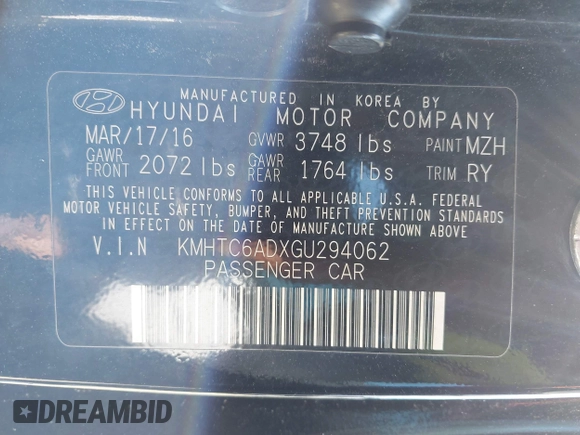 ✅ 2016 Hyundai Veloster • VIN: KMHTC6ADXGU294062 • Lot: 44875896. Wystawiony na IAAI z przebiegiem 140 849 mil. Bezpłatny archiwum sprzedaży aukcyjnych z USA i szczegółowy raport historii pojazdu na DreamBid. Zdjęcie 9.