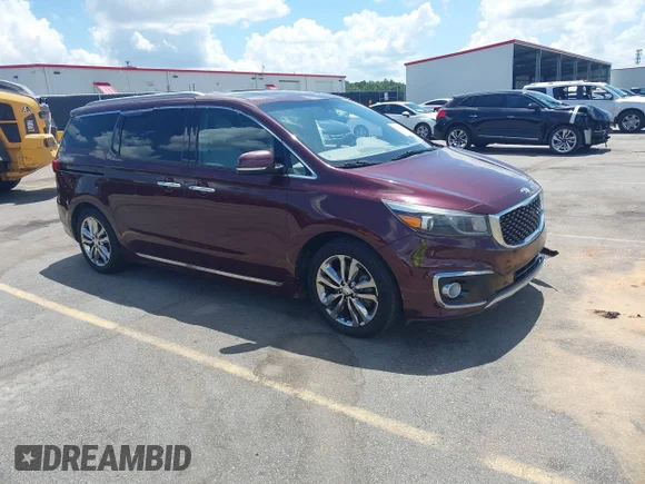 ✅ 2018 Kia Sedona SX-L • VIN: KNDME5C1XJ6359617 • Lot: 42739988. Wystawiony na IAAI z przebiegiem 131 257 mil. Bezpłatny archiwum sprzedaży aukcyjnych z USA i szczegółowy raport historii pojazdu na DreamBid. Zdjęcie 1.