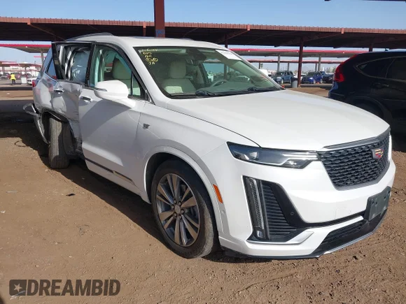 ✅ 2020 Cadillac XT6 AWD Premium Luxury • VIN: 1GYKPDRSXLZ236536 • Lot: 41291506. Wystawiony na IAAI z przebiegiem 111 379 mil. Bezpłatny archiwum sprzedaży aukcyjnych z USA i szczegółowy raport historii pojazdu na DreamBid. Zdjęcie 1.