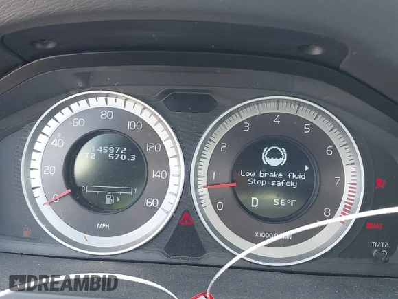 ✅ 2013 Volvo S60 T5 Premier • VIN: YV1612FS9D2203517 • Lot: 42024260. Listed on IAAI with 145,972 mi. Free auction sales archive from the USA and detailed vehicle history report at DreamBid. Image 7.
