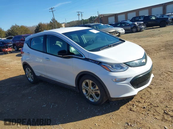 ✅ 2019 Chevrolet Bolt EV LT • VIN: 1G1FY6S08K4104100 • Лот: 44163468. Опубліковано раніше на IAAI з пробігом 54 883 миль. Безкоштовний доступ до архіву аукціонних продажів зі США та докладний звіт про історію автомобіля на DreamBid. Зображення 1.