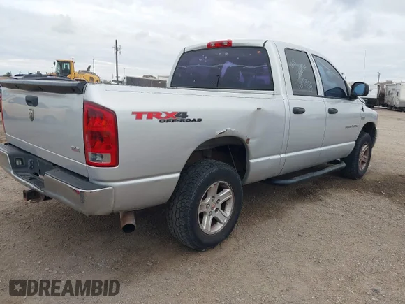 ✅ 2006 Dodge 1500 SLT • VIN: 1D7HU18266S566816 • Lot: 44185199. Wystawiony na IAAI z przebiegiem 206 360 mil. Bezpłatny archiwum sprzedaży aukcyjnych z USA i szczegółowy raport historii pojazdu na DreamBid. Zdjęcie 4.