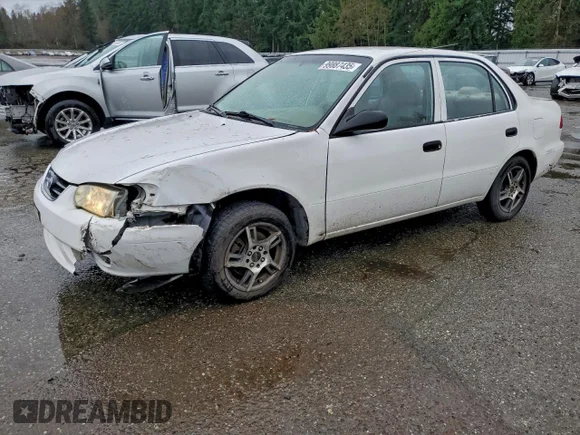 ✅ 2002 Toyota Corolla CE • VIN: 1NXBR12E12Z632297 • Lot: 99887435. Listed on Copart with 203,144 mi. Free auction sales archive from the USA and detailed vehicle history report at DreamBid. Image 1.