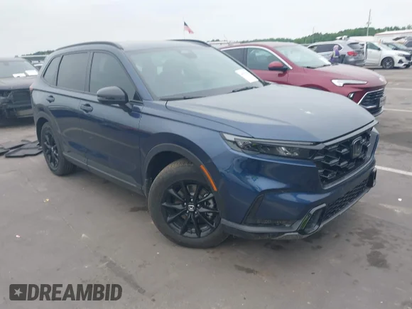 ✅ 2026 Honda CR-V Sport-L • VIN: 5J6RS5H84TL001111 • Lot: 44975530. Listed on IAAI with 10,035 mi. Free auction sales archive from the USA and detailed vehicle history report at DreamBid. Image 1.
