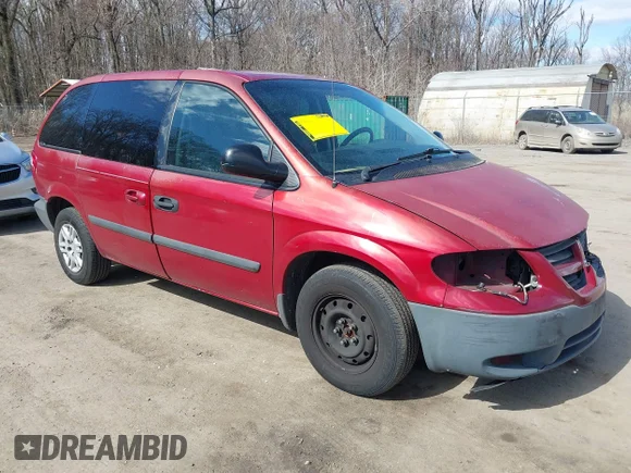 ✅ 2005 Dodge Caravan SE • VIN: 1D4GP25E75B333563 • Лот: 41694119. Опубликован ранее на IAAI с пробегом 206 294 миль. Бесплатный доступ к архиву аукционных продаж из США и подробный отчёт об истории автомобиля на DreamBid. Изображение 1.