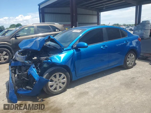 ✅ 2023 Kia Rio S • VIN: 3KPA24AD4PE581365 • Lot: 51836476. Listed on Copart with 54,188 mi. Free auction sales archive from the USA and detailed vehicle history report at DreamBid. Image 1.