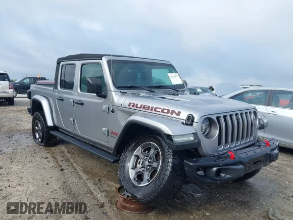 ✅ 2020 Jeep Gladiator Rubicon • VIN: 1C6JJTBG7LL181833 • Лот: 42493073. Опубликован ранее на IAAI с пробегом 13 775 миль. Бесплатный доступ к архиву аукционных продаж из США и подробный отчёт об истории автомобиля на DreamBid. Изображение 1.