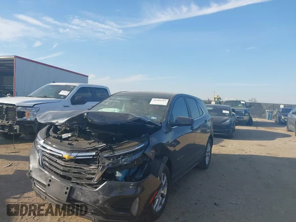 ✅ 2023 Chevrolet Equinox LT • VIN: 3GNAXUEG6PS186375 • Lot: 44384182. Wystawiony na IAAI z przebiegiem 69 556 mil. Bezpłatny archiwum sprzedaży aukcyjnych z USA i szczegółowy raport historii pojazdu na DreamBid. Zdjęcie 2.