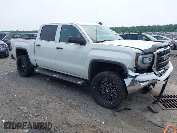 ✅ 2018 GMC Sierra 1500 SLT • VIN: 3GTU2NEC1JG623376 • Lot: 42440068. Wystawiony na IAAI z przebiegiem 64 186 mil. Bezpłatny archiwum sprzedaży aukcyjnych z USA i szczegółowy raport historii pojazdu na DreamBid. Zdjęcie 1.