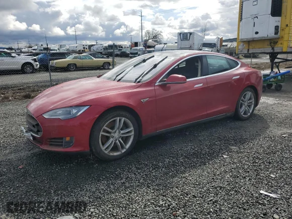 ✅ 2013 Tesla Model S • VIN: 5YJSA1CN9DFP19743 • Lot: 49555255. Listed on Copart with Not provided. Free auction sales archive from the USA and detailed vehicle history report at DreamBid. Image 1.
