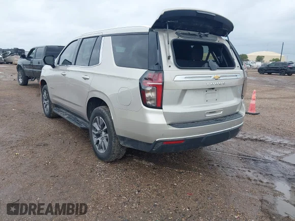 ✅ 2024 Chevrolet Tahoe LS • VIN: 1GNSCMKD2RR266823 • Lot: 44930632. Listed on IAAI with 27,786 mi. Free auction sales archive from the USA and detailed vehicle history report at DreamBid. Image 3.