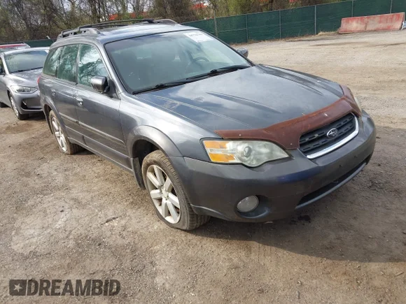 ✅ 2007 Subaru Legacy Outback Limited • VIN: 4S4BP62C277318584 • Lot: 44776744. Wystawiony na IAAI z przebiegiem 198 474 mil. Bezpłatny archiwum sprzedaży aukcyjnych z USA i szczegółowy raport historii pojazdu na DreamBid. Zdjęcie 1.