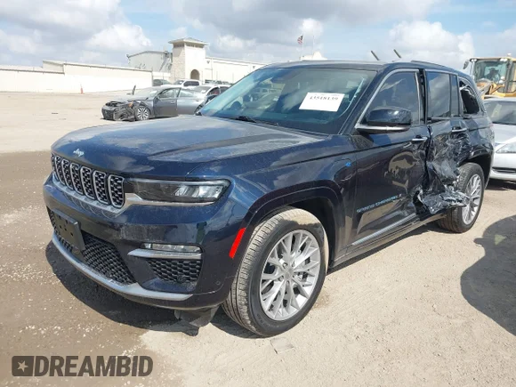 ✅ 2022 Jeep Grand Cherokee Summit Reserve • VIN: 1C4RJYE66N8764637 • Lot: 43518139. Wystawiony na IAAI z przebiegiem 2 775 mil. Bezpłatny archiwum sprzedaży aukcyjnych z USA i szczegółowy raport historii pojazdu na DreamBid. Zdjęcie 2.