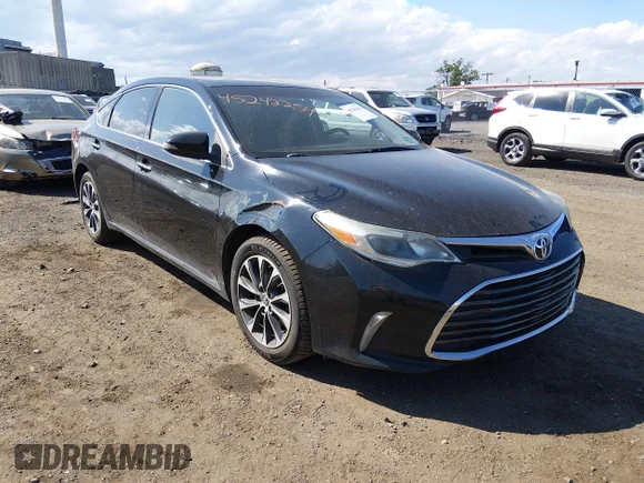 ✅ 2016 Toyota Avalon XLE • VIN: 4T1BK1EB9GU208928 • Lot: 45242254. Listed on IAAI with 301,785 mi. Free auction sales archive from the USA and detailed vehicle history report at DreamBid. Image 1.