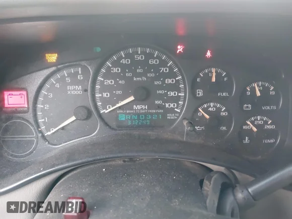 ✅ 2001 Chevrolet Tahoe LT • VIN: 1GNEK13T41R222072 • Lot: 43627571. Wystawiony na IAAI z przebiegiem 312 249 mil. Bezpłatny archiwum sprzedaży aukcyjnych z USA i szczegółowy raport historii pojazdu na DreamBid. Zdjęcie 7.
