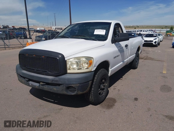 ✅ 2006 Dodge 1500 SLT • VIN: 1D7HU16N36J208799 • Лот: 45189198. Опубліковано раніше на IAAI з пробігом 197 647 миль. Безкоштовний доступ до архіву аукціонних продажів зі США та докладний звіт про історію автомобіля на DreamBid. Зображення 2.