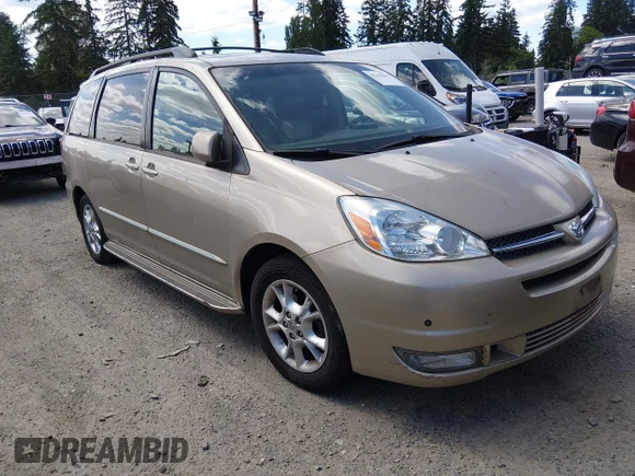 ✅ 2004 Toyota Sienna XLE Limited • VIN: 5TDZA22C74S189322 • Lot: 45307005. Listed on IAAI with 203,557 mi. Free auction sales archive from the USA and detailed vehicle history report at DreamBid. Image 1.