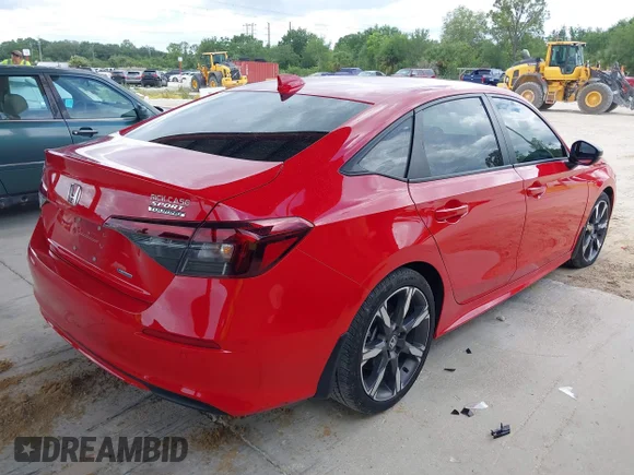 ✅ 2025 Honda Civic Sport • VIN: 2HGFE4F81SH307421 • Лот: 45135286. Опубликован ранее на IAAI с пробегом 28 475 миль. Бесплатный доступ к архиву аукционных продаж из США и подробный отчёт об истории автомобиля на DreamBid. Изображение 4.