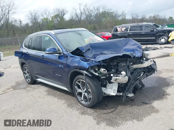 ✅ 2018 BMW X1 sDrive28i • VIN: WBXHU7C30J5H42544 • Lot: 44581956. Listed on IAAI with 54,315 mi. Free auction sales archive from the USA and detailed vehicle history report at DreamBid. Image 1.