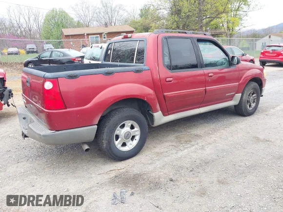 ✅ 2001 Ford Explorer Sport Trac • VIN: 1FMZU77E81UC85235 • Lot: 41929130. Wystawiony na IAAI z przebiegiem 204 617 mil. Bezpłatny archiwum sprzedaży aukcyjnych z USA i szczegółowy raport historii pojazdu na DreamBid. Zdjęcie 4.